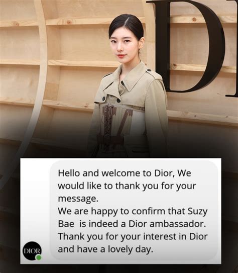 Suzy, who used to be mocked as Dior’s “Messenger .